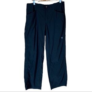 Mountain Hardwear nylon outdoor / hiking pants Size 12 Black